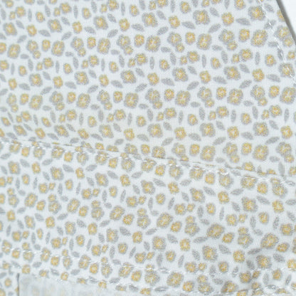 SHIPS: セミワイドカラー プリント モチーフ柄 シャツ