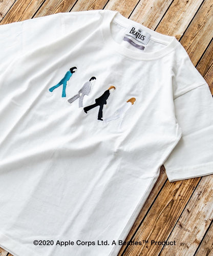 SHIPS: THE BEATLES エンブロイダリー Tシャツ