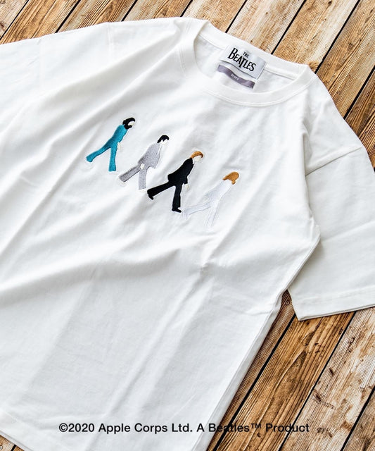 SHIPS: THE BEATLES エンブロイダリー Tシャツ