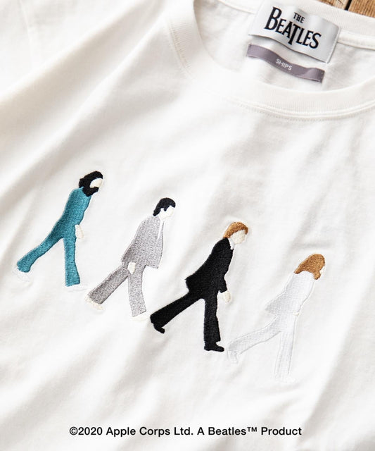 SHIPS: THE BEATLES エンブロイダリー Tシャツ