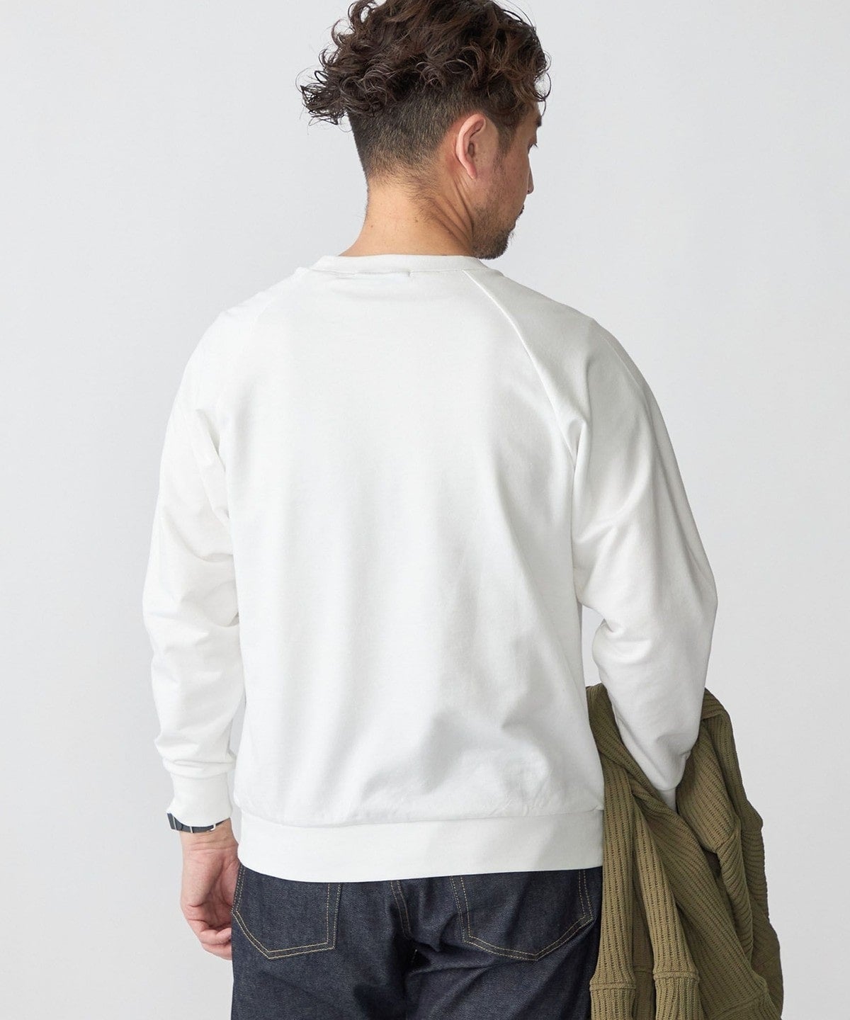 SHIPS: カネマサ 36ゲージ 裏毛 ロングスリーブ Tシャツ (ロンT)