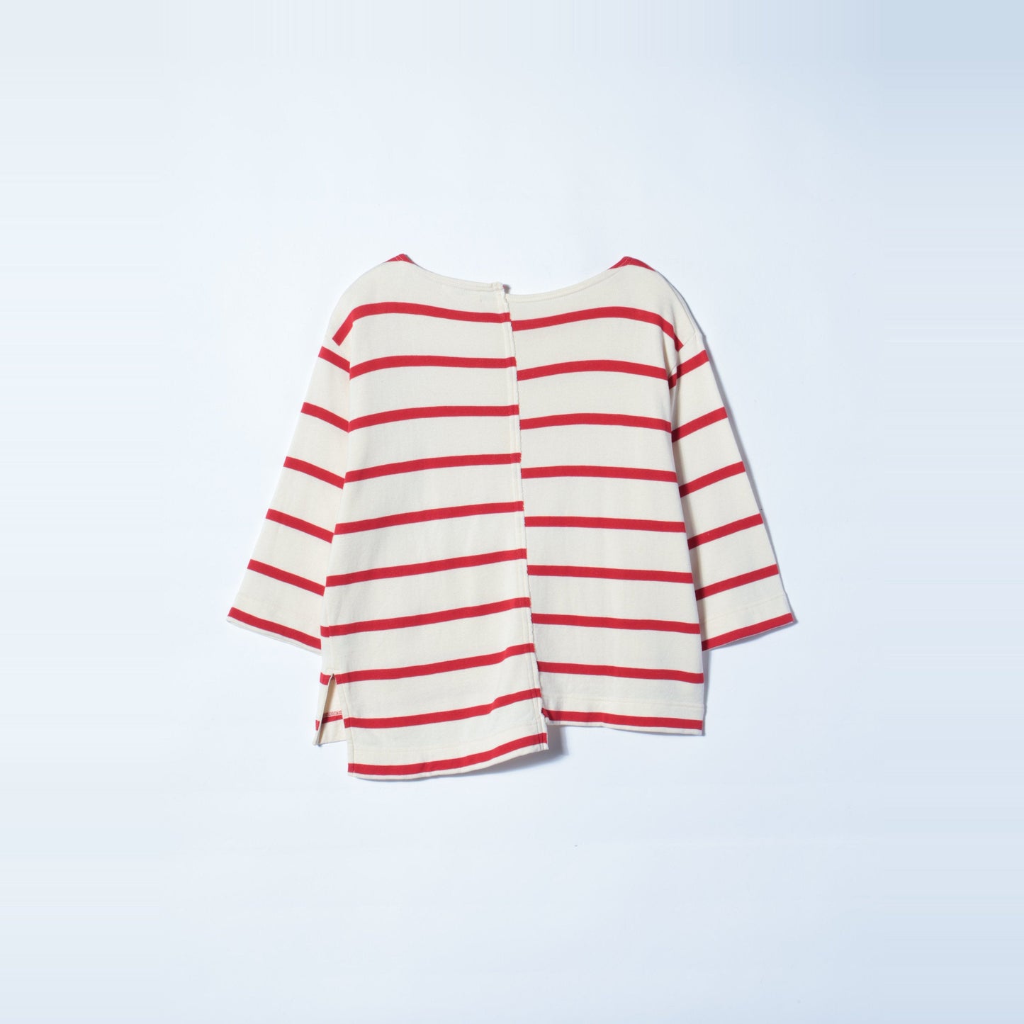 Uhr:WIDE SLEEVE BORDER LONG-T