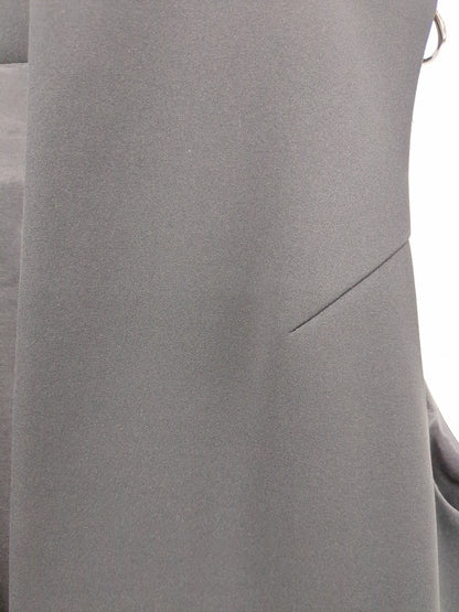 【SHIPS別注】little black:〈洗濯機可能〉ハイストレッチ ダンボール ジレ