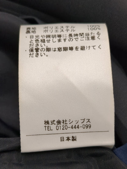 【SHIPS別注】little black:〈洗濯機可能〉ハイストレッチ ダンボール ジレ