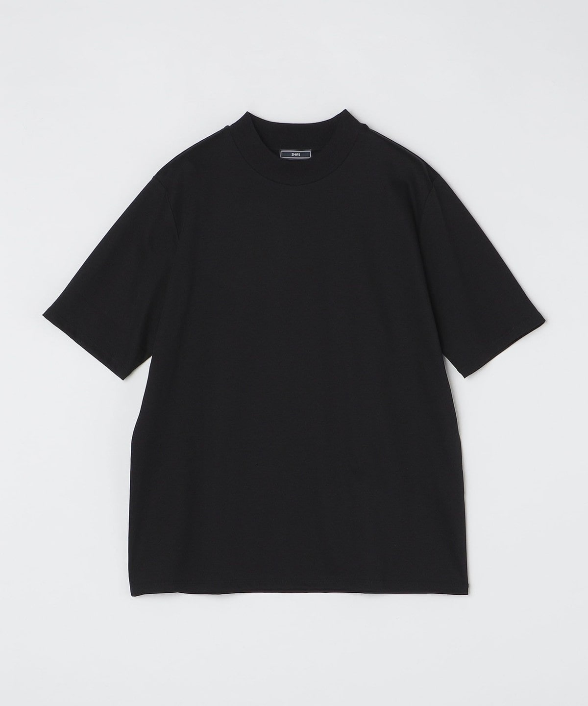 SHIPS: ALBINI モックネック ショートスリーブ Tシャツ