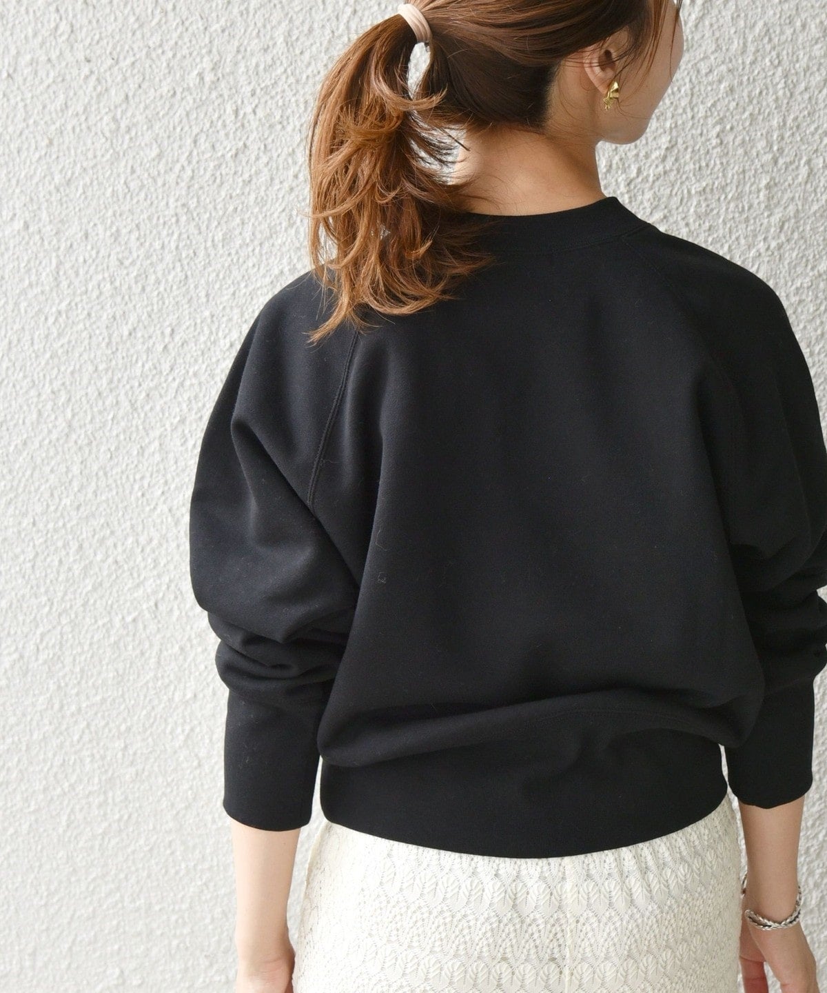 SHIPS any:〈抗菌防臭〉USAコットン 裏起毛 コンパクト プルオーバー