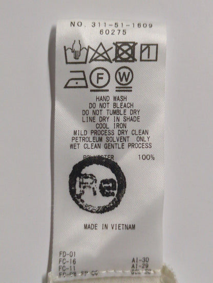 Wai+:カラーステッチバックオープンプルオーバー