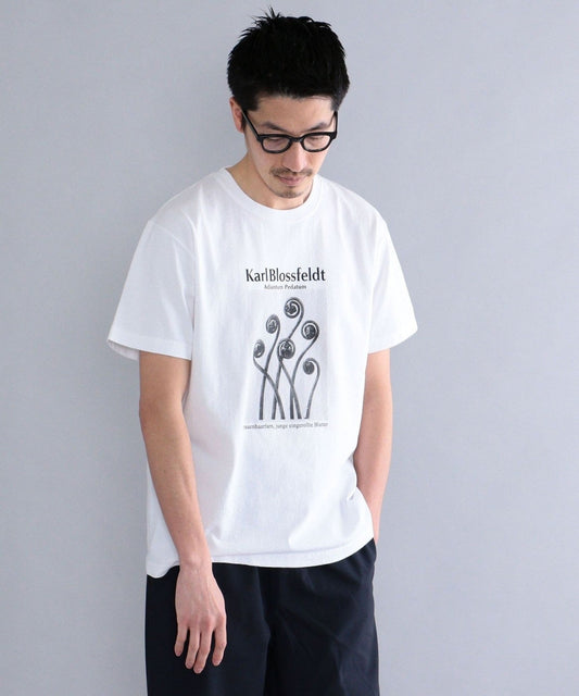 SHIPS: Karl Blossfeldt フォト プリント Tシャツ