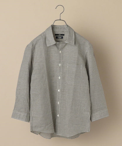 SHIPS: Herdmans コットン/リネン 7スリーブ シャツ due 20SS