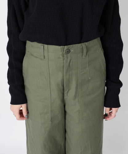 liflattie ships:コットンサージベイカーパンツ