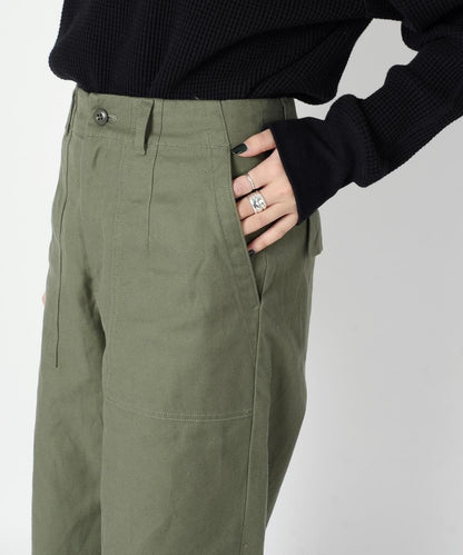 liflattie ships:コットンサージベイカーパンツ