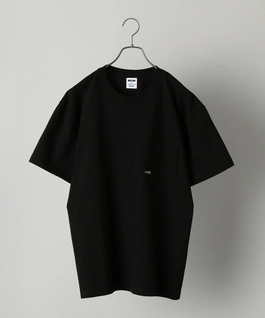 【WEB限定】SHIPS: マイクロ SHIPSロゴ ポケット Tシャツ