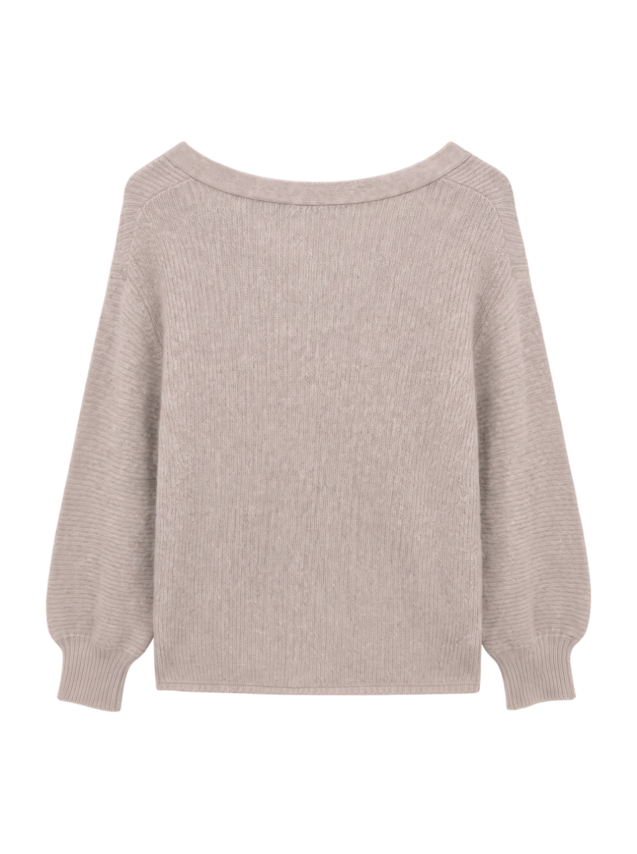 SHIPS:FOX PUFF SLEEVE V POV