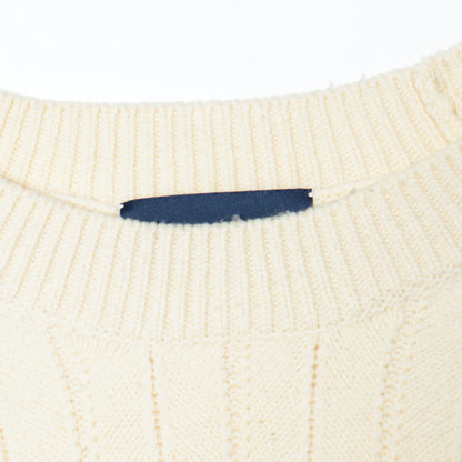 D’ARLES MERINO:ヘリンボーンプルオーバー