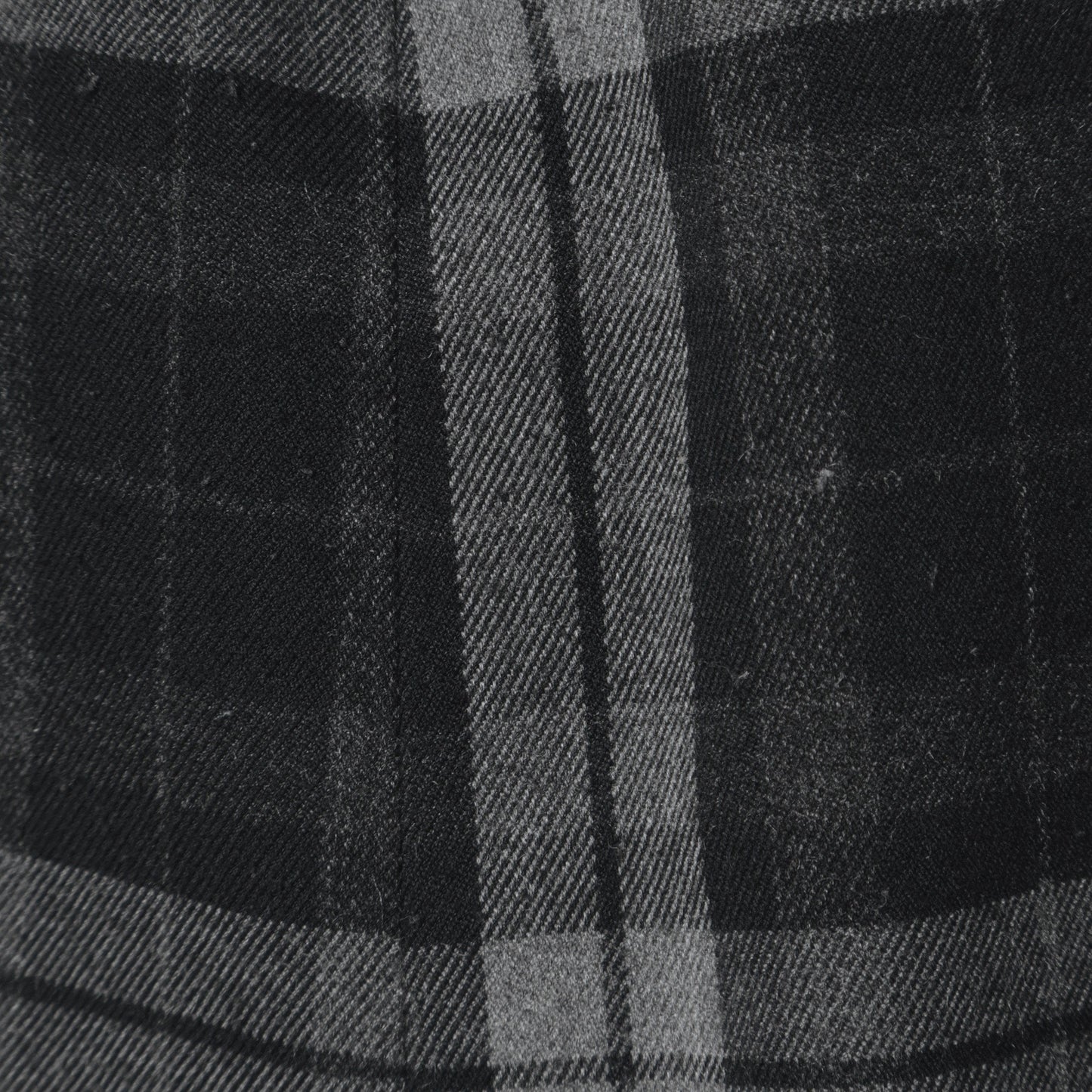 CHECK WRAP SKIRT