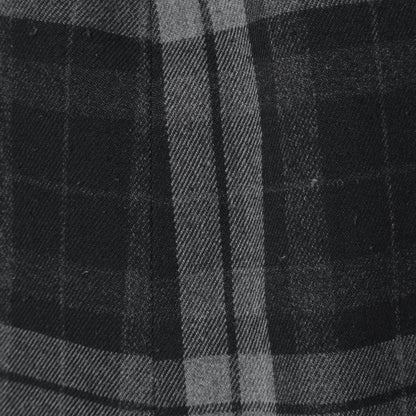 CHECK WRAP SKIRT