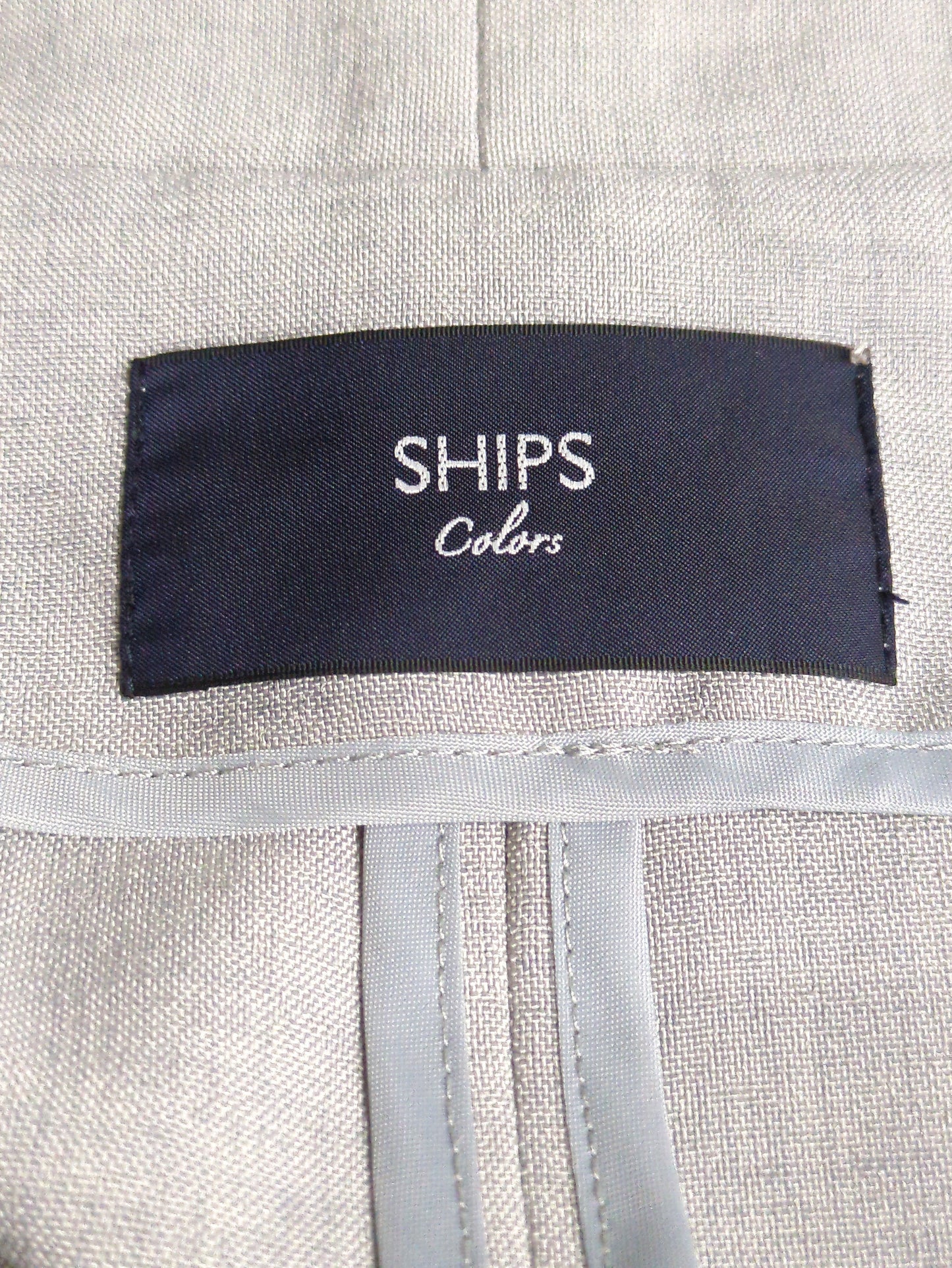 SHIPS Colors:〈洗濯機可能〉リネン ライク ジャケット