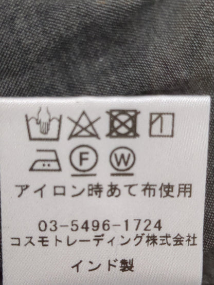 Fanaka:〈手洗い可能〉バック スリット ドルマン ロング シャツ ワンピース