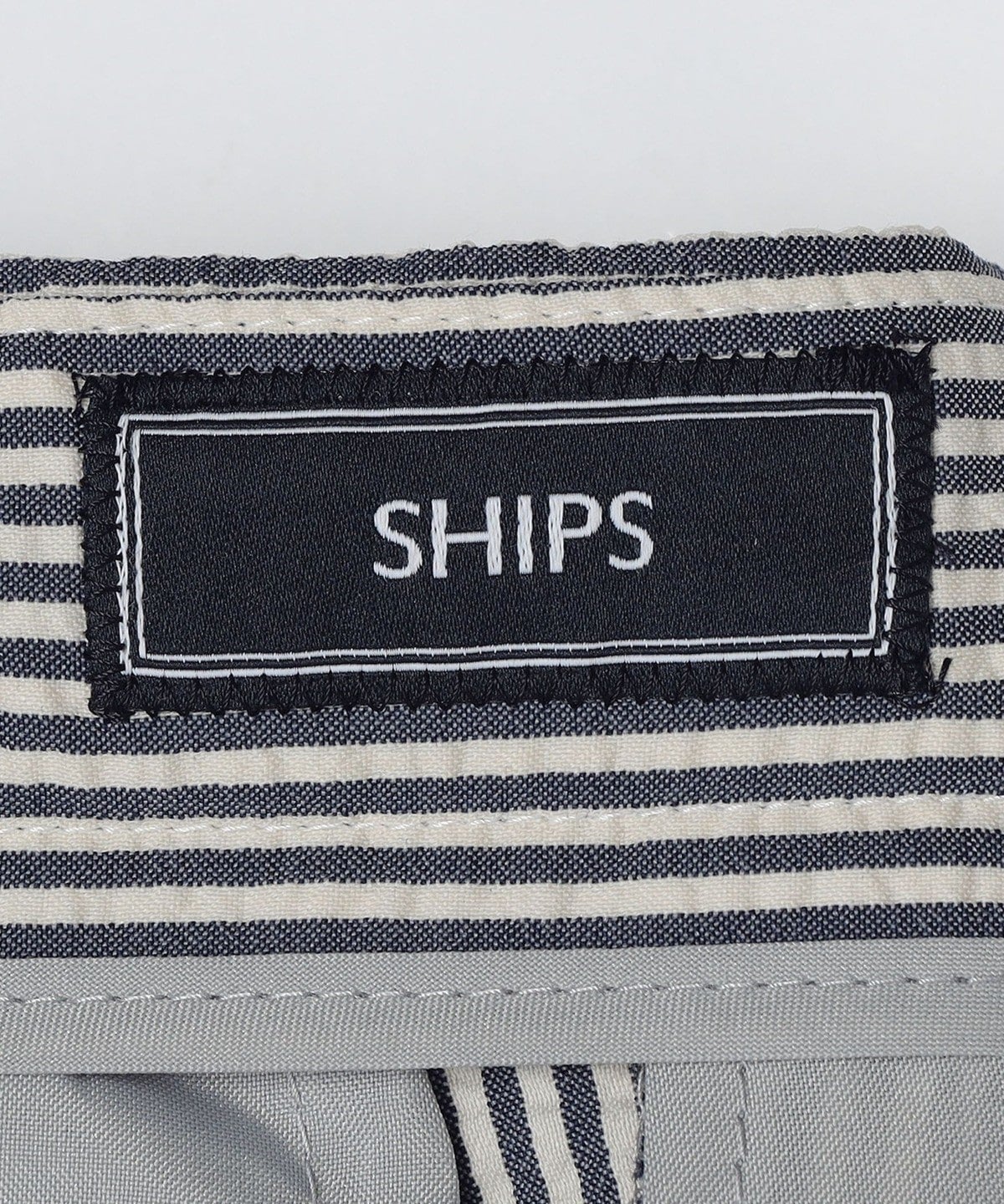 SHIPS: <セットアップ対応> イージー シアサッカー ストレッチ パンツ