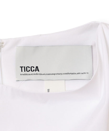 TICCA:レーススリーブブラウス