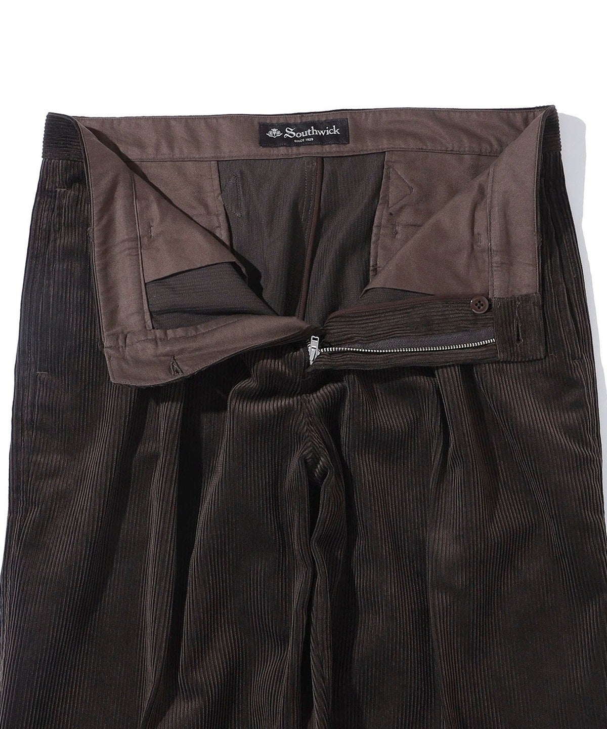 Southwick Gate Label: コーデュロイ スラックス (セットアップ対応)