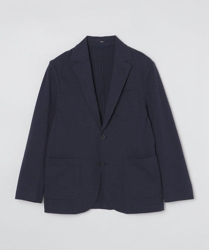 SHIPS:〈手洗い可能〉TEXBRID(R) バーズアイ ジャージー 2ボタン ジャケット