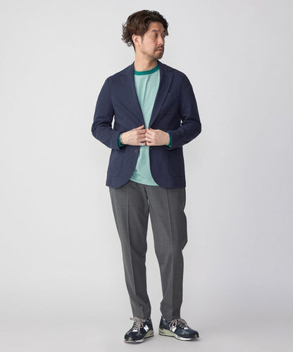 SHIPS:〈手洗い可能〉TEXBRID(R) バーズアイ ジャージー 2ボタン ジャケット