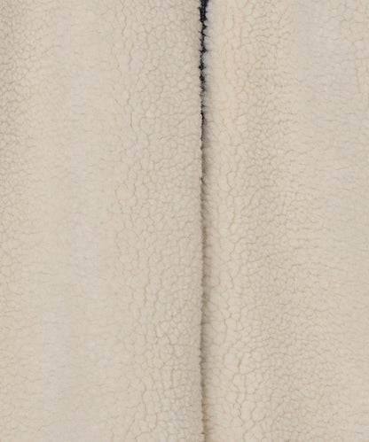 SHIPS: ビッグシルエット リバーシブル ボア フリース ナイロン ブルゾン