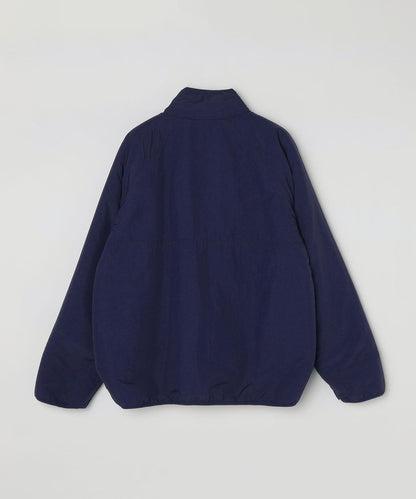 SHIPS: ビッグシルエット リバーシブル ボア フリース ナイロン ブルゾン