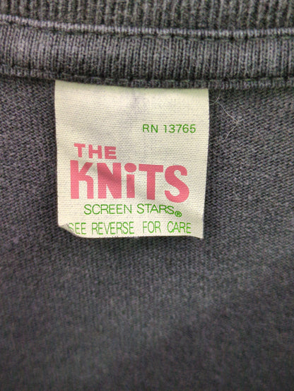 【SHIPS any別注】THE KNiTS:〈洗濯機可能〉ラウンドヘム ロゴ ロングスリーブ TEE