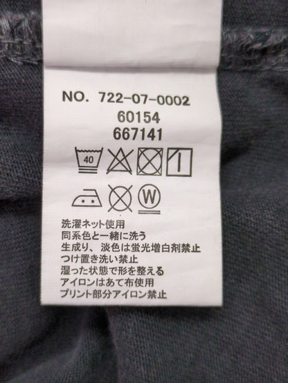 【SHIPS any別注】THE KNiTS:〈洗濯機可能〉ラウンドヘム ロゴ ロングスリーブ TEE