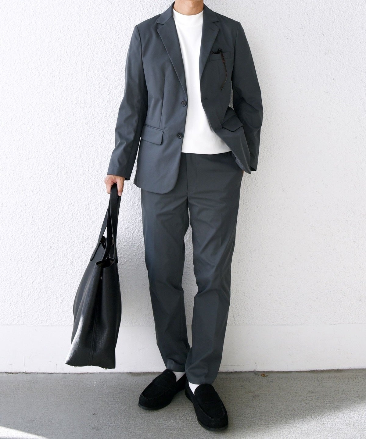 SHIPS any: 〈ストレッチ・撥水等〉多機能 オールシーズン セットアップ スーツ 25SS