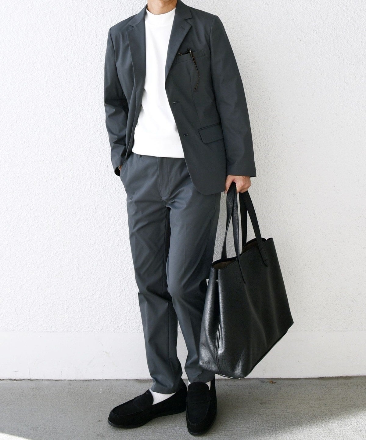 SHIPS any: 〈ストレッチ・撥水等〉多機能 オールシーズン セットアップ スーツ 25SS