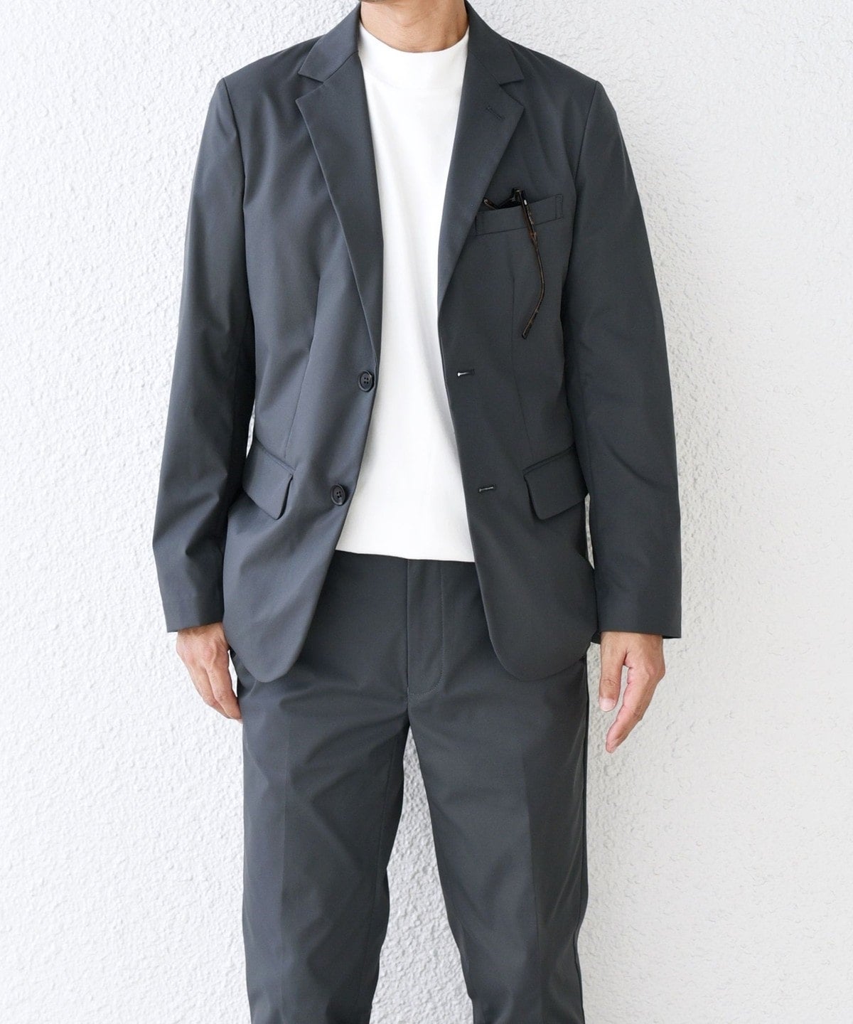 SHIPS any: 〈ストレッチ・撥水等〉多機能 オールシーズン セットアップ スーツ 25SS