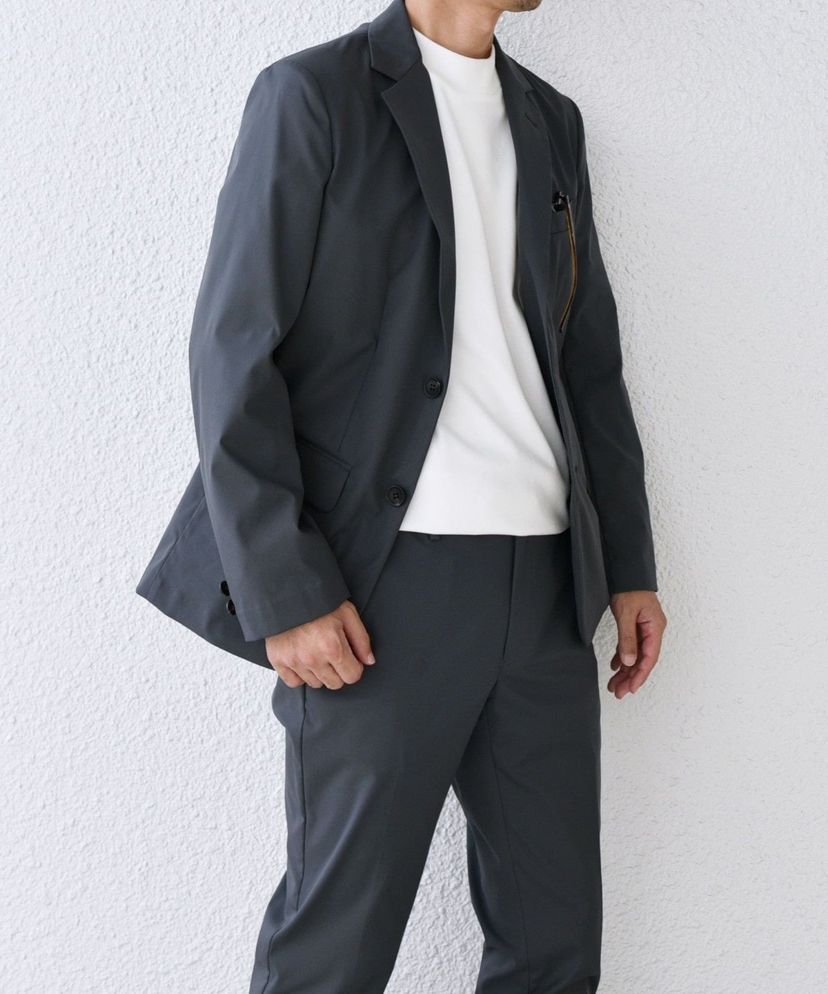 SHIPS any: 〈ストレッチ・撥水等〉多機能 オールシーズン セットアップ スーツ 25SS