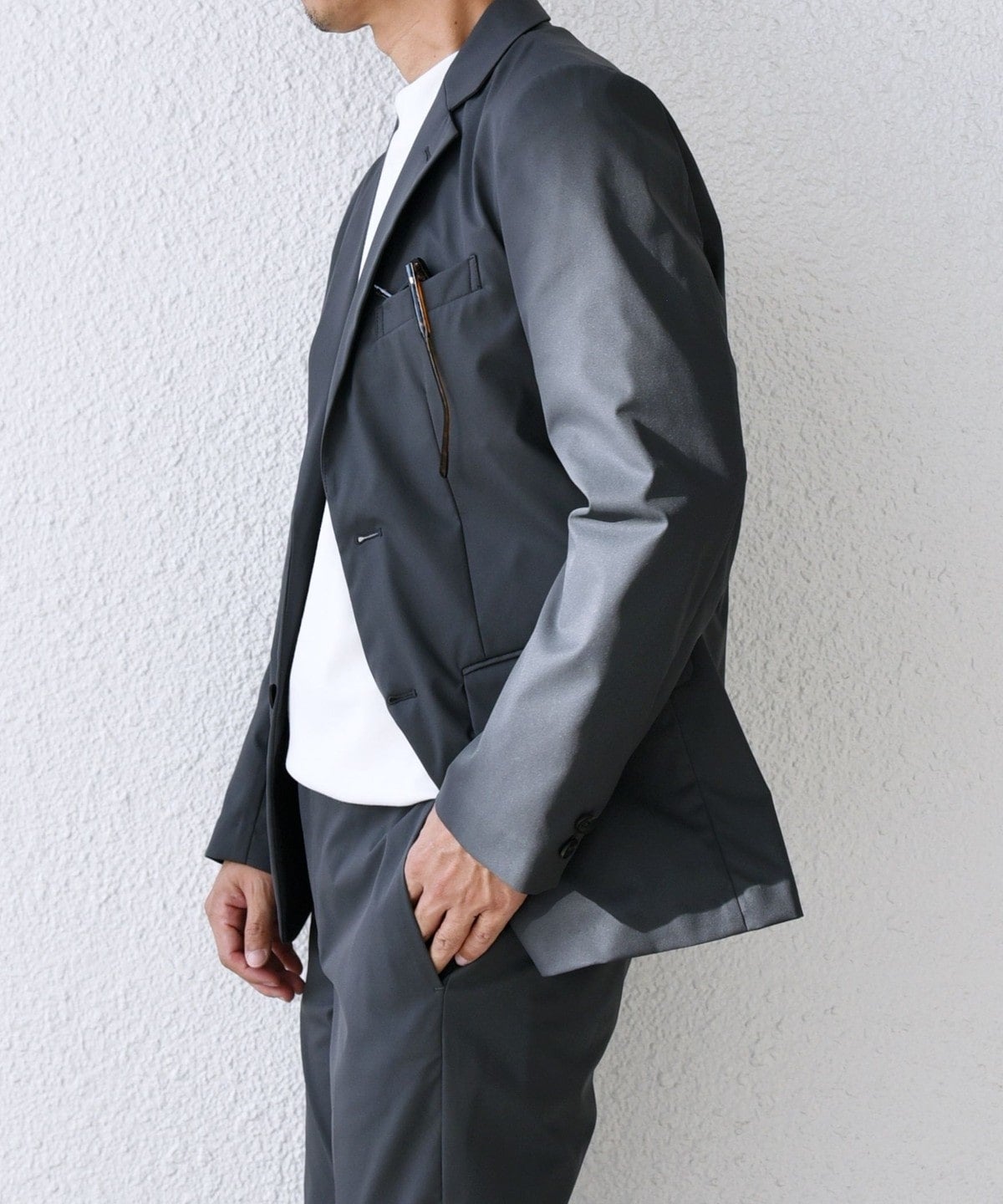 SHIPS any: 〈ストレッチ・撥水等〉多機能 オールシーズン セットアップ スーツ 25SS