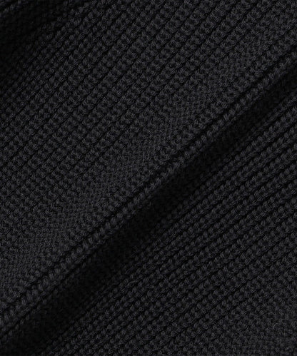【SHIPS別注】BATONER:ハーフ ジップ ニット