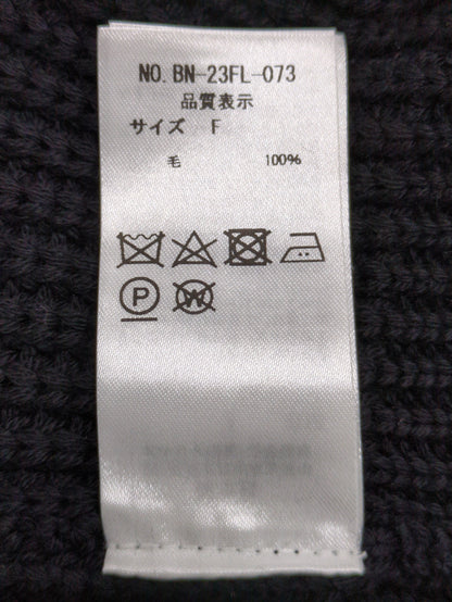 【SHIPS別注】BATONER:ハーフ ジップ ニット