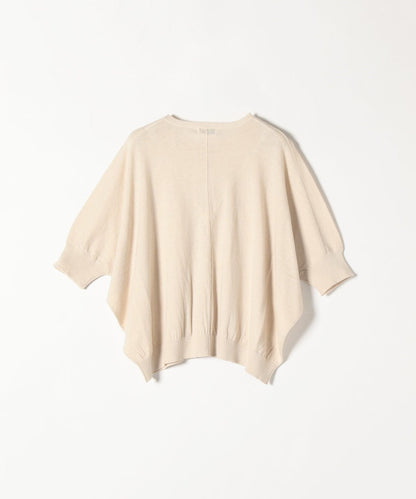 SHIPS any: リネン ミックス ポンチョ プルオーバー
