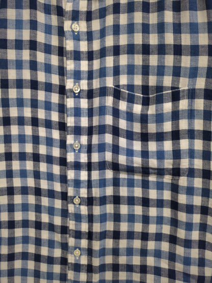 SHIPS:REG/C INDIGO 7/S SHIRTS