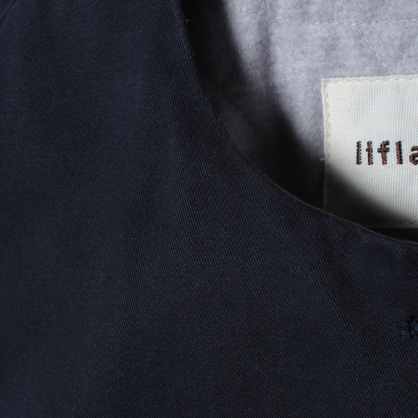 liflattie ships:ノーカラーライナーコート