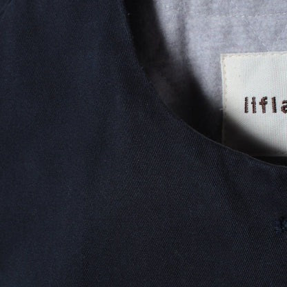 liflattie ships:ノーカラーライナーコート