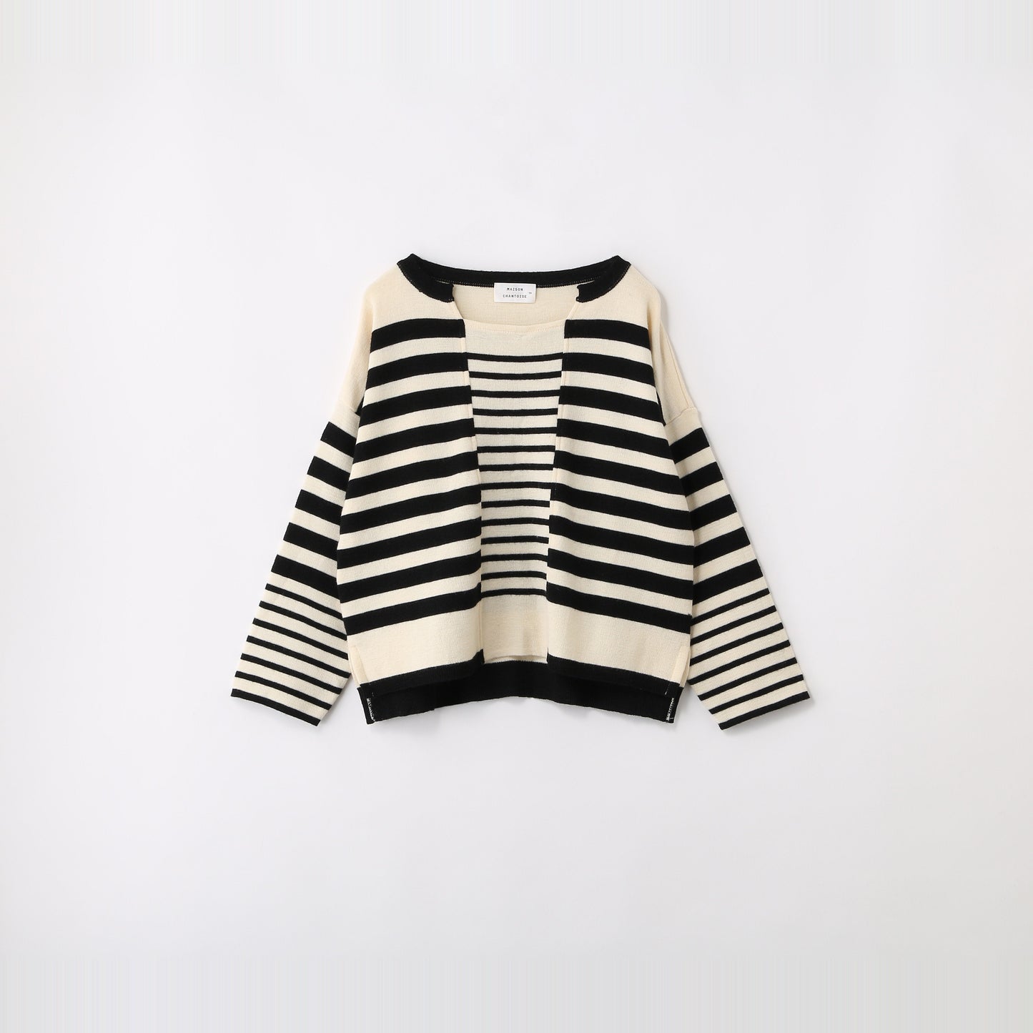 MAISON.C:CRAZY STRIPE TOP