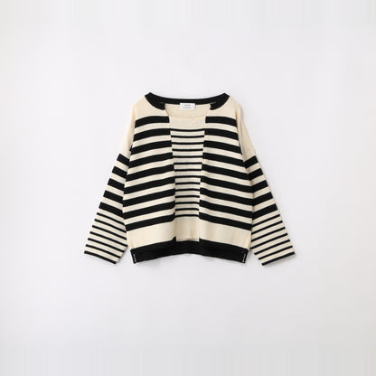 MAISON.C:CRAZY STRIPE TOP