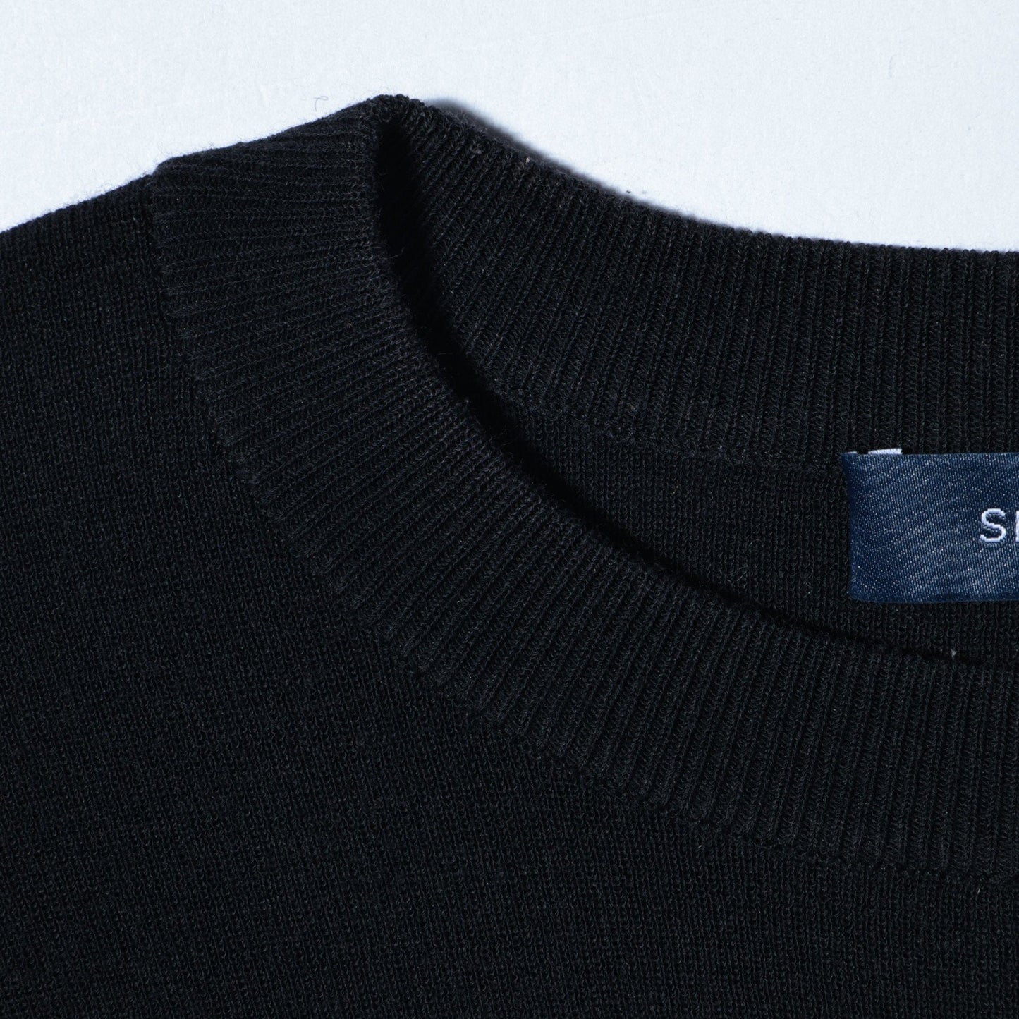 シースルースリーブニット