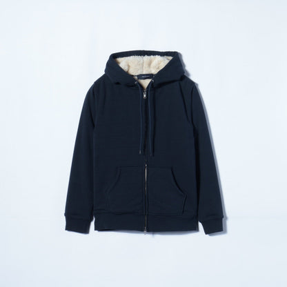 SHIPS JET BLUE:BOA ZIP HOODIE