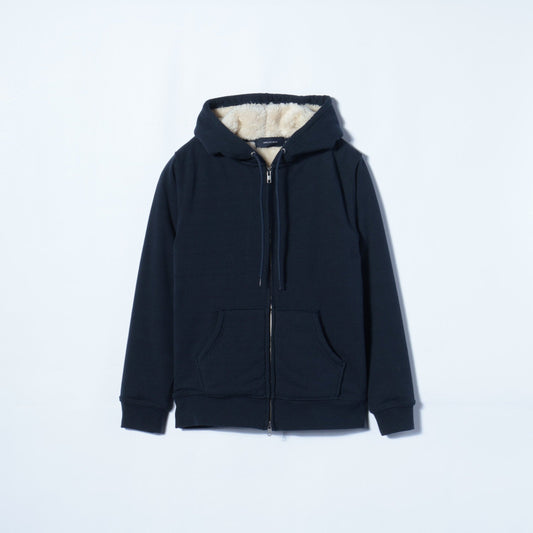 SHIPS JET BLUE:BOA ZIP HOODIE