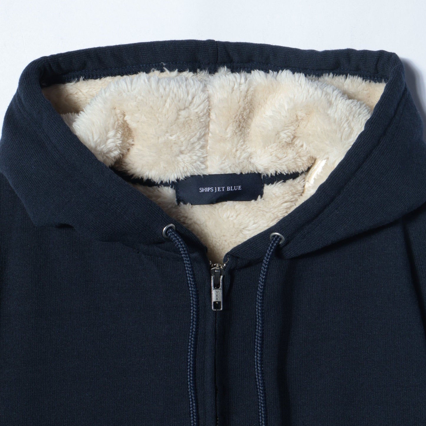 SHIPS JET BLUE:BOA ZIP HOODIE