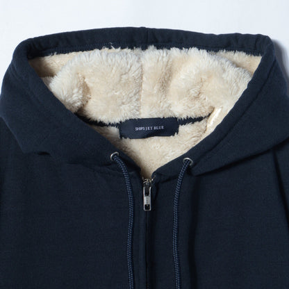 SHIPS JET BLUE:BOA ZIP HOODIE