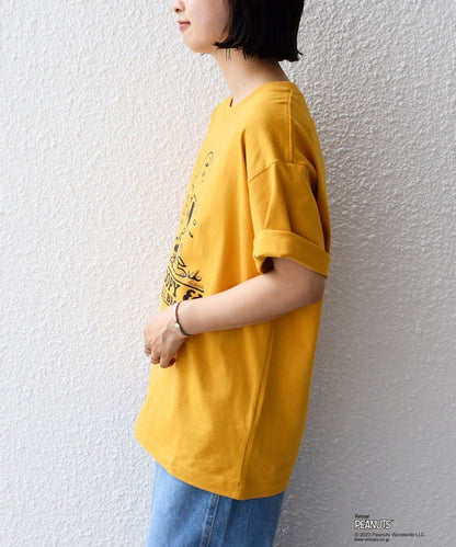 SHIPS: VINTAGE PEANUTS スヌーピー プリント Tシャツ